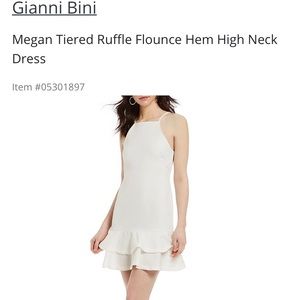 NWT Gianni Bini Ruffle Dress